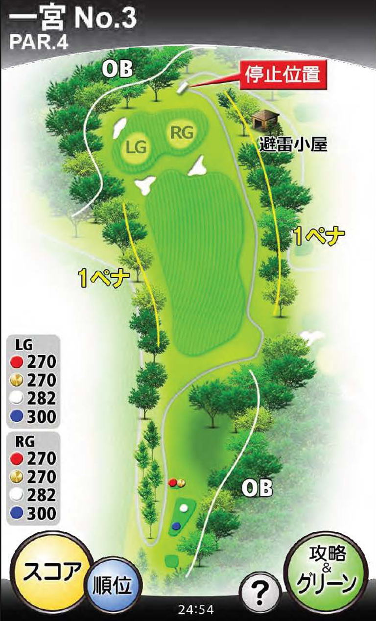 一宮コースNo.3の図面